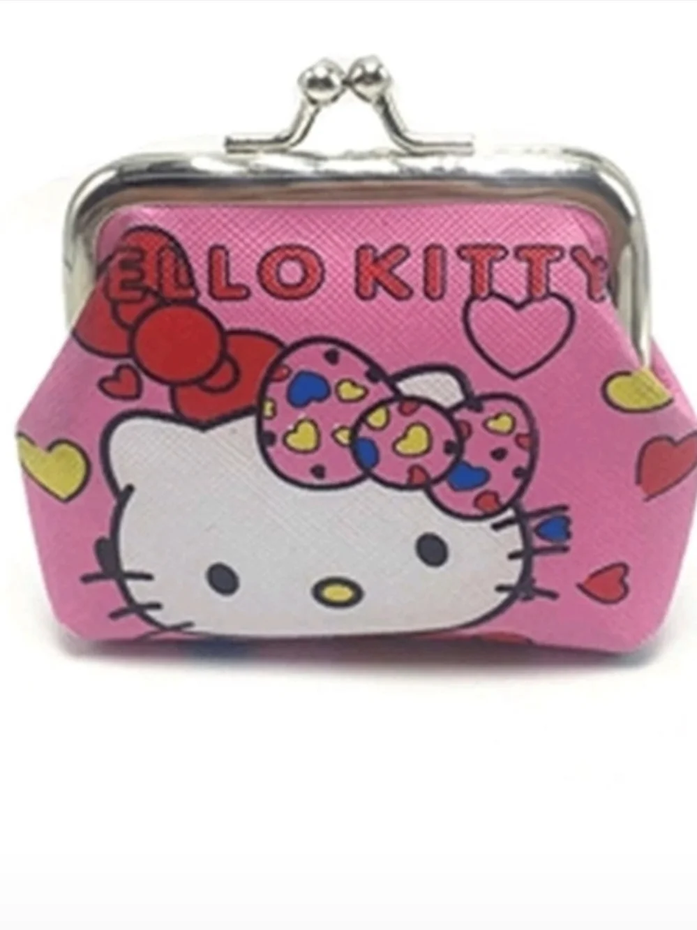 Hello Kitty Pink Kisslock Wallet Duo..NEW!